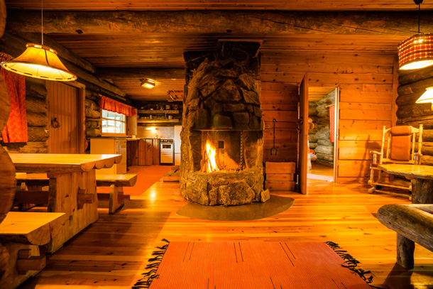 Kakslauttanen-East-Village-large-cabin-living-room-2