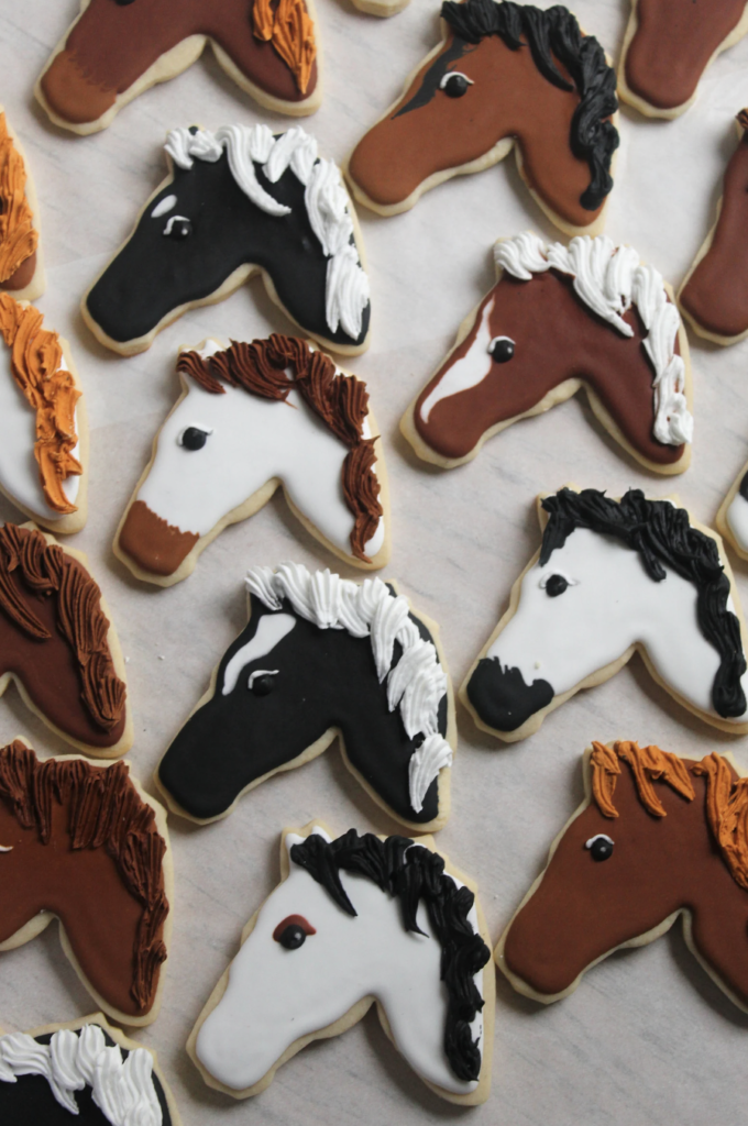 horse & pony desserts