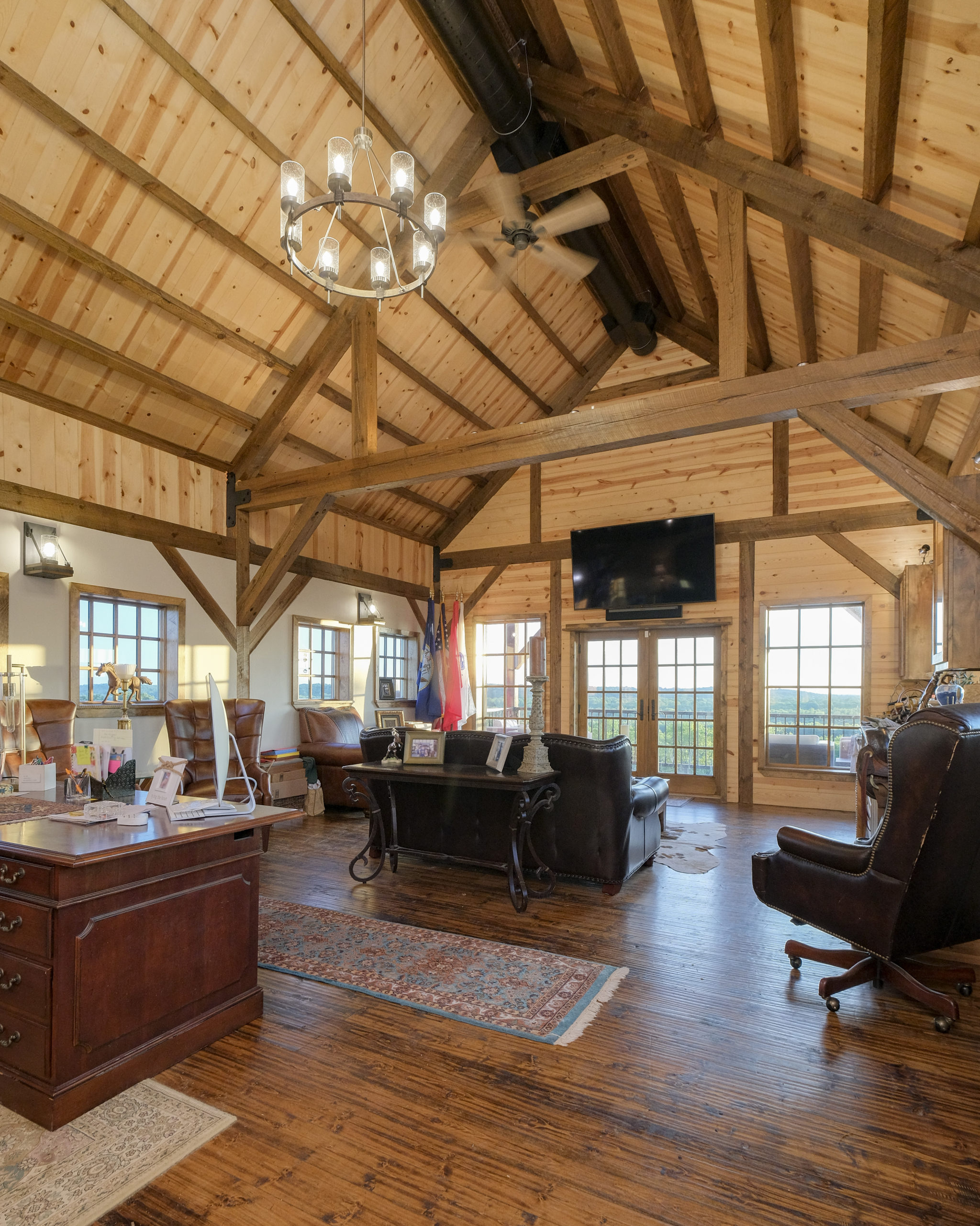 Barn Design A Stunning Post and Beam Horse Barn in Oklahoma