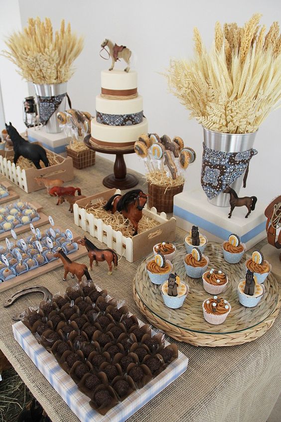 horse and pony desserts