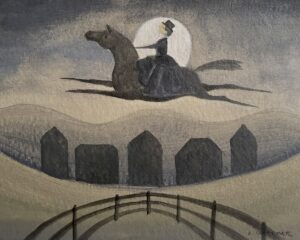 One of 25 Signed Prints: “Full Moon Aside” by Lisa Curry Mair