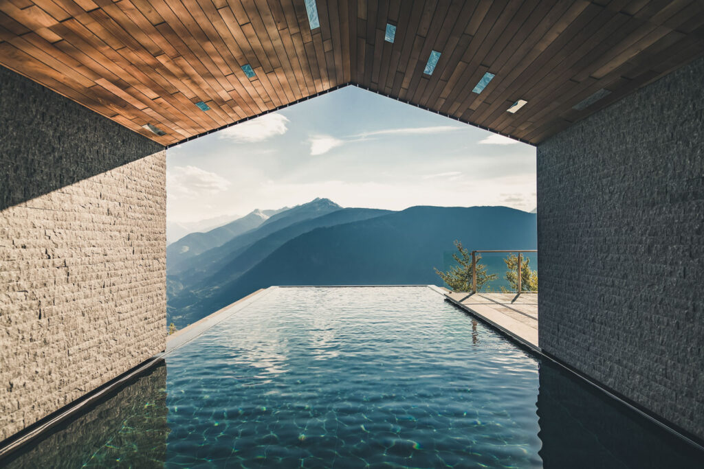 Miramonti Boutique Hotel above Merano in Italy's South Tyrol